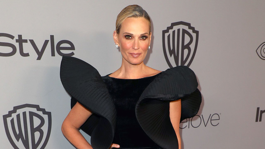 Molly Sims at InStyle party