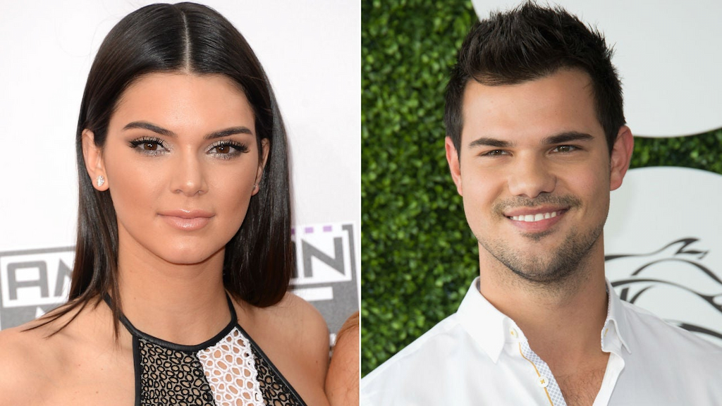 Kendall Jenner and Taylor Lautner