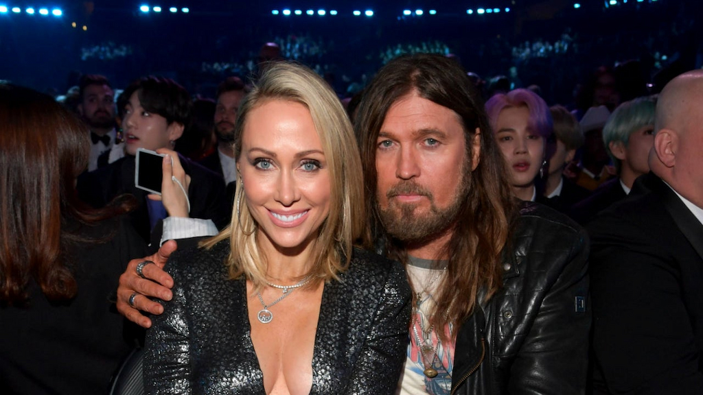 Trish and Billy Ray Cyrus