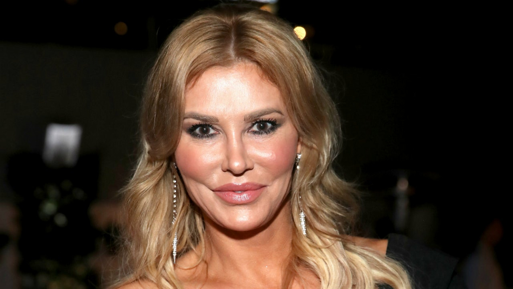 Brandi Glanville at the 100th episode celebration of WE tv's 'Marriage Boot Camp.'