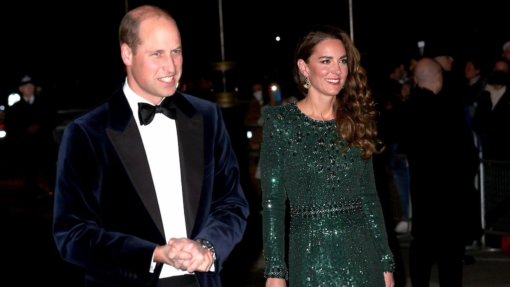 Prince William and Kate Middleton on Royal date night.