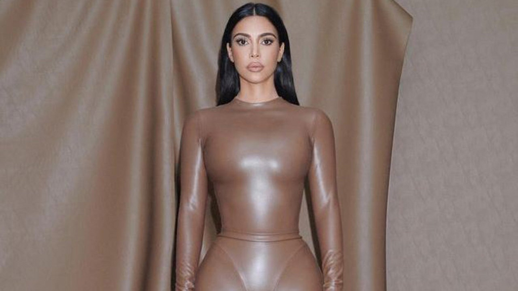 Kim Kardashian SKIMS Faux Leather Collection