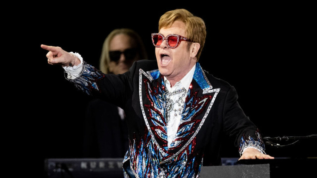 Elton john live
