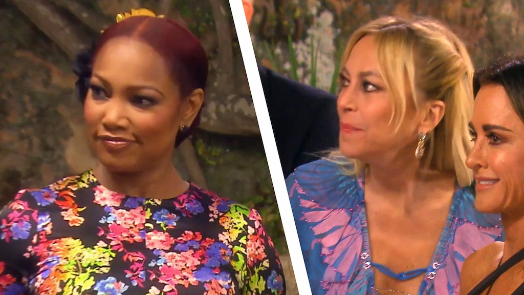 Garcelle Beauvais and Sutton Stracke have eyes for the same guy on The Real Housewives of Beverly Hills