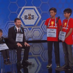 Jimmy Kimmel Hilariously Challenges Spelling Bee Co-Champions to an Epic Showdown