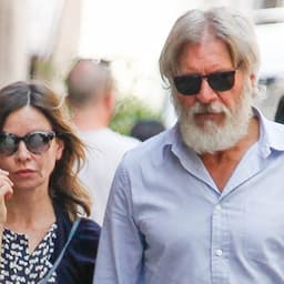 Harrison Ford Rocks a Burly Beard and Sneakers During Rare Public Appearance With Calista Flockhart -- See the