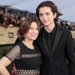 Timothée Chalamet Brings His Mom as His SAG Awards Date, Shares Precious Throwback Pic