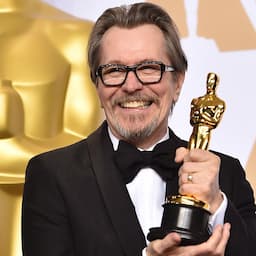 Gary Oldman Wins Best Actor at 2018 Oscars for 'Darkest Hour'