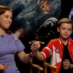 'Lost in Space' Stars Know You're Into the 'Hot' Alien Robot (Exclusive)