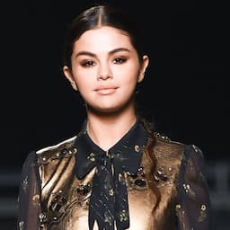 Selena Gomez Steals the Show in Gold at NYFW