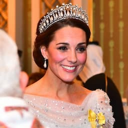 Kate Middleton Recycles Princess Diana’s Tiara Yet Again in Stunning Reception Look: Pics! 