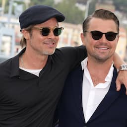 Brad Pitt and Leonardo DiCaprio Are Old Friends at 'Once Upon a Time in Hollywood' Photocall