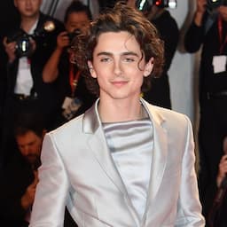 Timothee Chalamet Wins Hearts for the Millionth Time in Silk Gray Suit at Venice Film Festival