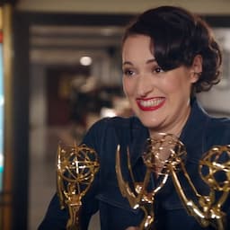 Phoebe Waller-Bridge Just Can't Part With Her Emmys While Rehearsing for 'SNL'