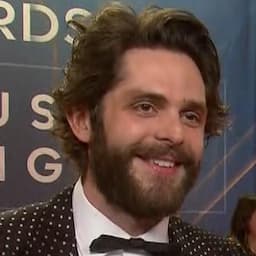 2019 CMA Awards: Thomas Rhett Talks Baby No. 3 and Walking the Red Carpet With His Daughters (Exclusive)