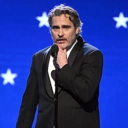 Joaquin Phoenix Thanks Mother for Not Giving Up on Him While Accepting Critics' Choice Best Actor Award