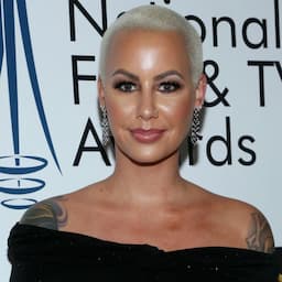 Amber Rose Totally Transforms With New Long Hair Look, Shows Off Face Tattoos