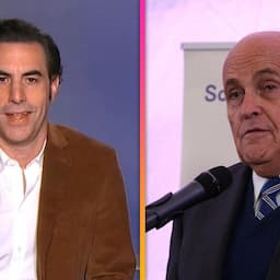 Sacha Baron Cohen Was Worried for 'Borat 2' Actress in Giuliani Scene