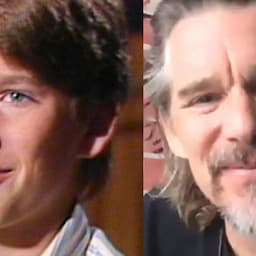 Ethan Hawke Has Hilarious Reaction to One of His First ET Interviews (Exclusive)