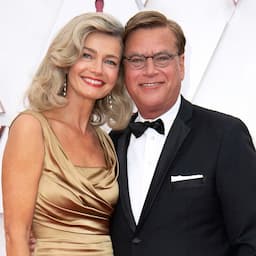 Aaron Sorkin and Paulina Porizkova Make Red Carpet Debut at Oscars