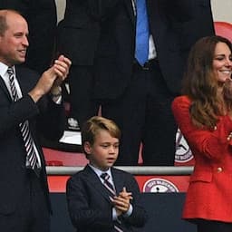 Prince William & Prince George Are Twinning at England's Soccer Match