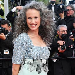 Andie MacDowell Shows Off Her Natural Gray Hair at Cannes 