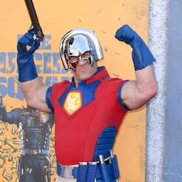 John Cena Wears Peacemaker Costume to 'The Suicide Squad' Premiere
