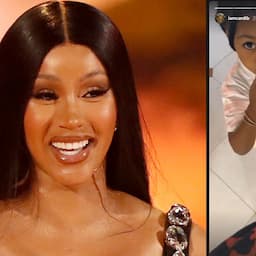 Cardi B's Daughter Kulture Shares a Sweet Moment With Mom's Pregnant Belly