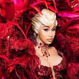 Cardi B Dons Lavish Look in First Public Appearance Since Giving Birth