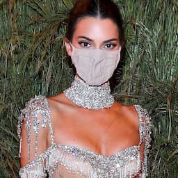 Kendall Jenner Wore Big Sister Kim's SKIMS Face Mask to the Met Gala