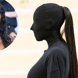 Kim Kardashian Wears Full Glam Makeup Under Her Met Gala Mask