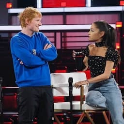 'The Voice': Ariana Grande and Ed Sheeran Catch Up on Married Life