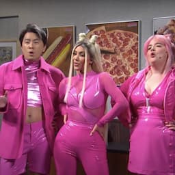 See Kim Kardashian Perform in a Pop Group in Unaired 'SNL' Sketch
