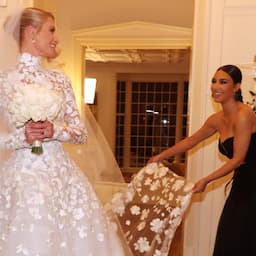 Kim Kardashian Returns to Her Stylist Roots at Paris Hilton's Wedding