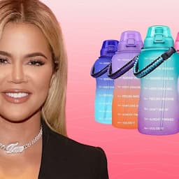 Khloé Kardashian's Motivational Water Bottle Is on Sale for $13 at Amazon Prime Day