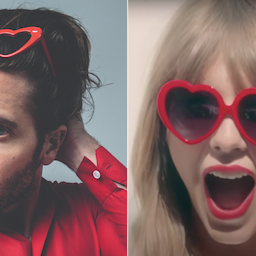 Jake Gyllenhaal Poses for Red-Themed Photo Shoot -- Swifties React!