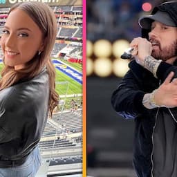 Eminem's Daughter Hailie Jade Is His Biggest Fan at Super Bowl LVI