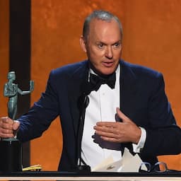 Michael Keaton Almost Missed His 2022 SAG Awards Win -- See His Emotional Speech