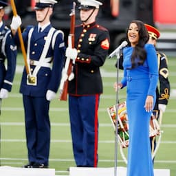 Mickey Guyton Performs National Anthem at Super Bowl LVI