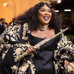 Lizzo Plays the Flute on the 2022 Met Gala Red Carpet