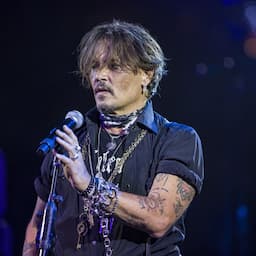 Johnny Depp Surprises Crowd at Jeff Beck Concert in England