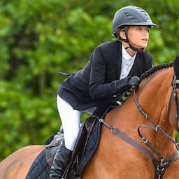 Mary-Kate Olsen Soars on Horseback During Paris Jumping Competition