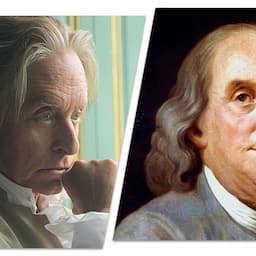 See Michael Douglas as Benjamin Franklin for Historic Limited Series