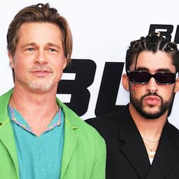 Brad Pitt Gives Bad Bunny the Secret to Surviving Superstardom