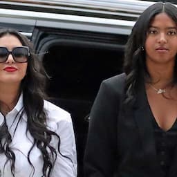 Vanessa Bryant and Daughter Natalia Hold Hands Going Into Court