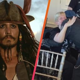 Johnny Depp Makes 'Pirates of the Caribbean' Fan Emotional During Meet and Greet   