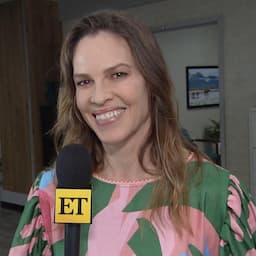 Hilary Swank Takes ET on 'Alaska Daily' Set One Month Before Pregnancy
