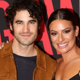 Lea Michele Reunites With 'Glee' Co-Star Darren Criss at 'Funny Girl'