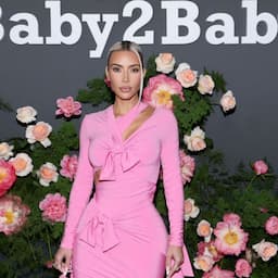 Kim Kardashian Stuns in Pink as She Accepts 2022 Baby2Baby Gala Award