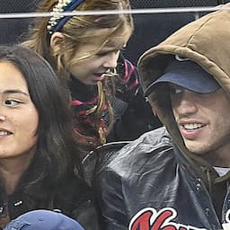 Pete Davidson Goes to Hockey Game With 'Bodies Bodies Bodies' Co-Stars